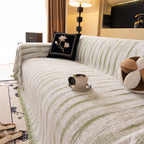 Chenille Oversized Throws for Couches, Washable and Durable Sofa Slipcover for Pets