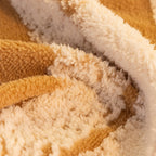 Thickened Coral Fleece Sofa Throw Cover Slipcover Warm Jacquard Cozy Couch Cover Blankets
