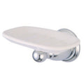 Kingston Brass BA1755C Heritage Wall-Mount Soap Dish, Polished Chrome