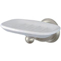 Kingston Brass BA1755SN Heritage Wall-Mount Soap Dish, Brushed Nickel