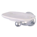 Kingston Brass BA1756C Heritage Toothbrush with Tumbler Holders, Polished Chrome