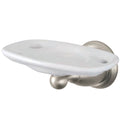 Kingston Brass BA1756SN Heritage Toothbrush with Tumbler Holders, Brushed Nickel