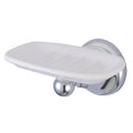 Kingston Brass BA4815C Metropolitan Wall Mount Soap Dish Holder, Polished Chrome