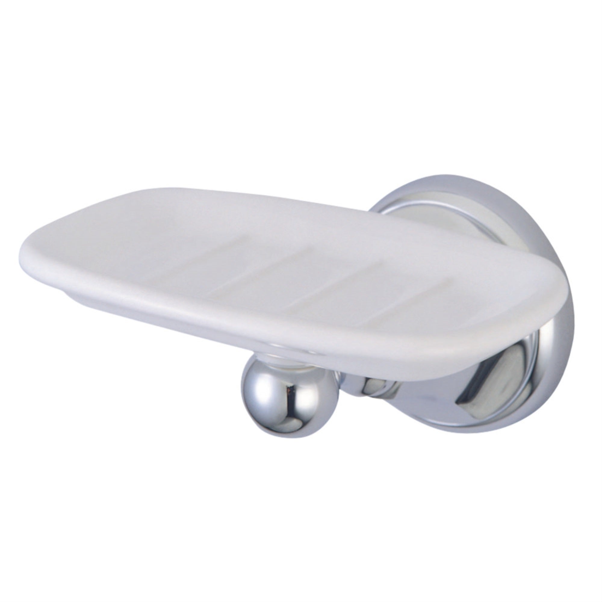 Kingston Brass BA4815C Metropolitan Wall Mount Soap Dish Holder, Polished Chrome
