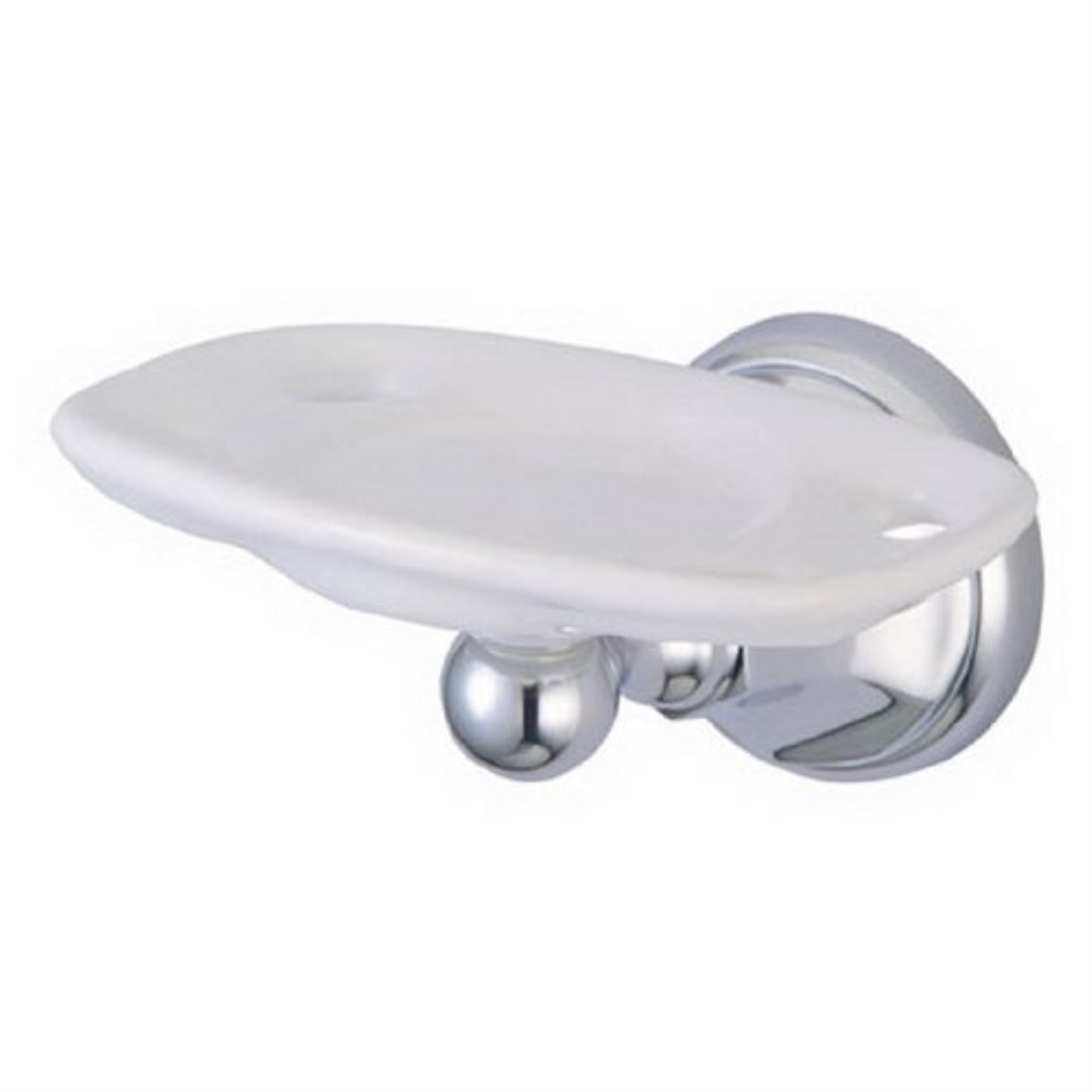 Kingston Brass BA4816C Metropolitan Toothbrush and Tumbler Holder, Polished Chrome