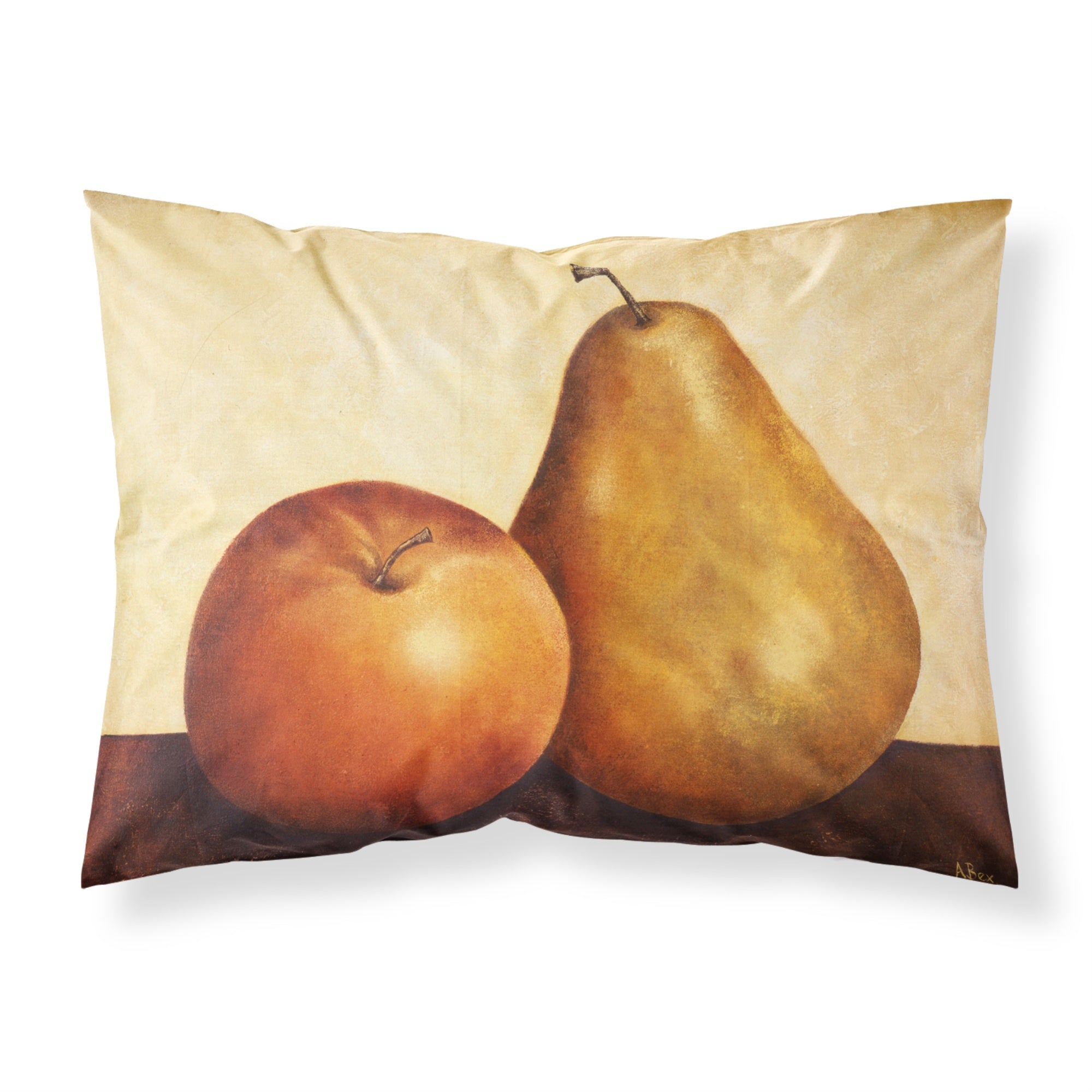 'Caroline'S Treasures Apple And Pear Fabric Standard Pillowcase Babe0089Pillowcase, Multicolor'