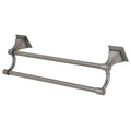 Kingston Brass BAH612318BS Monarch 18-Inch Dual Towel Bar, Black Stainless