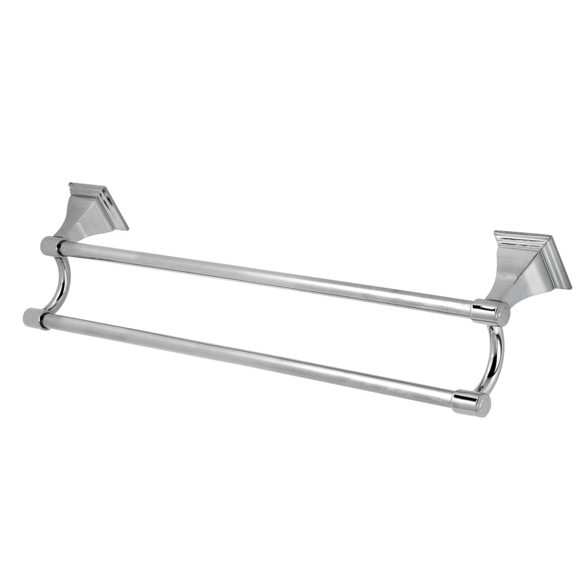 Kingston Brass BAH612318C Monarch 18-Inch Dual Towel Bar, Polished Chrome