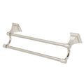Kingston Brass BAH612318PN Monarch 18-Inch Dual Towel Bar, Polished Nickel