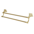 Kingston Brass BAH6123BB Monarch 24-Inch Dual Towel Bar, Brushed Brass