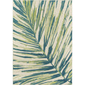 Momeni Baja Baj27 Green Palm Leaf 67 Inch  X 96 Inch