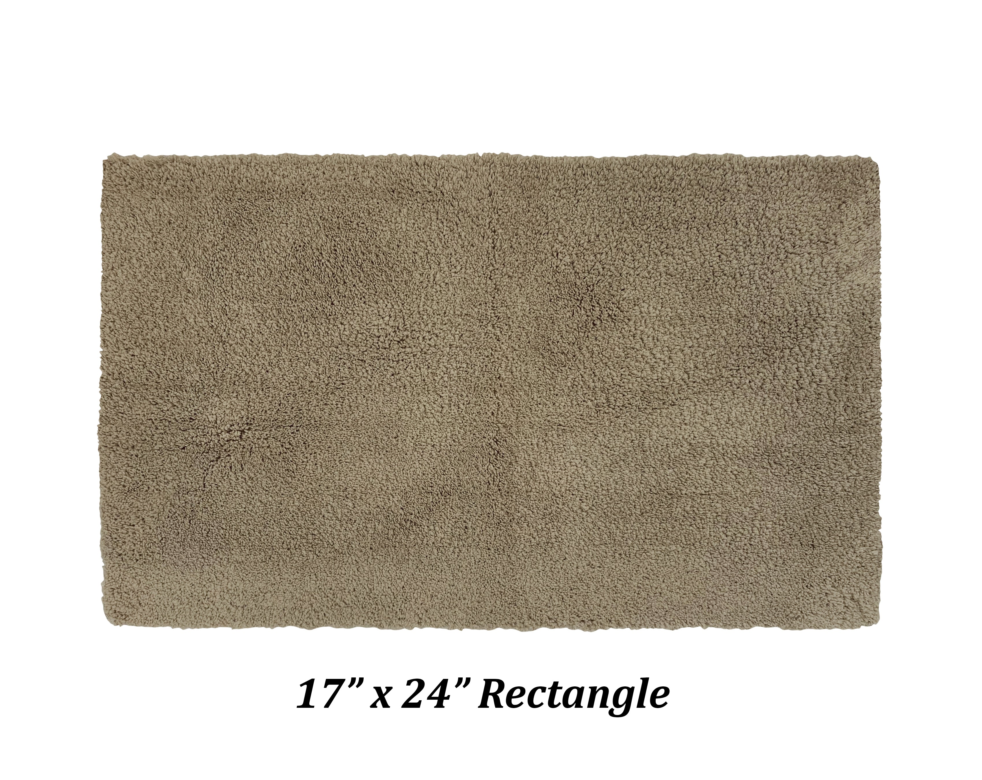 Better Trends Micro Collection Bath Mats - Soft Rug, Plush Rug, Absorbent Bath Mat, Tufted Rug, 100% Polyester Rug For Bathroom Floor, Shower & Sink Bath Mat Rug - 17' X 24' Rug, Beige