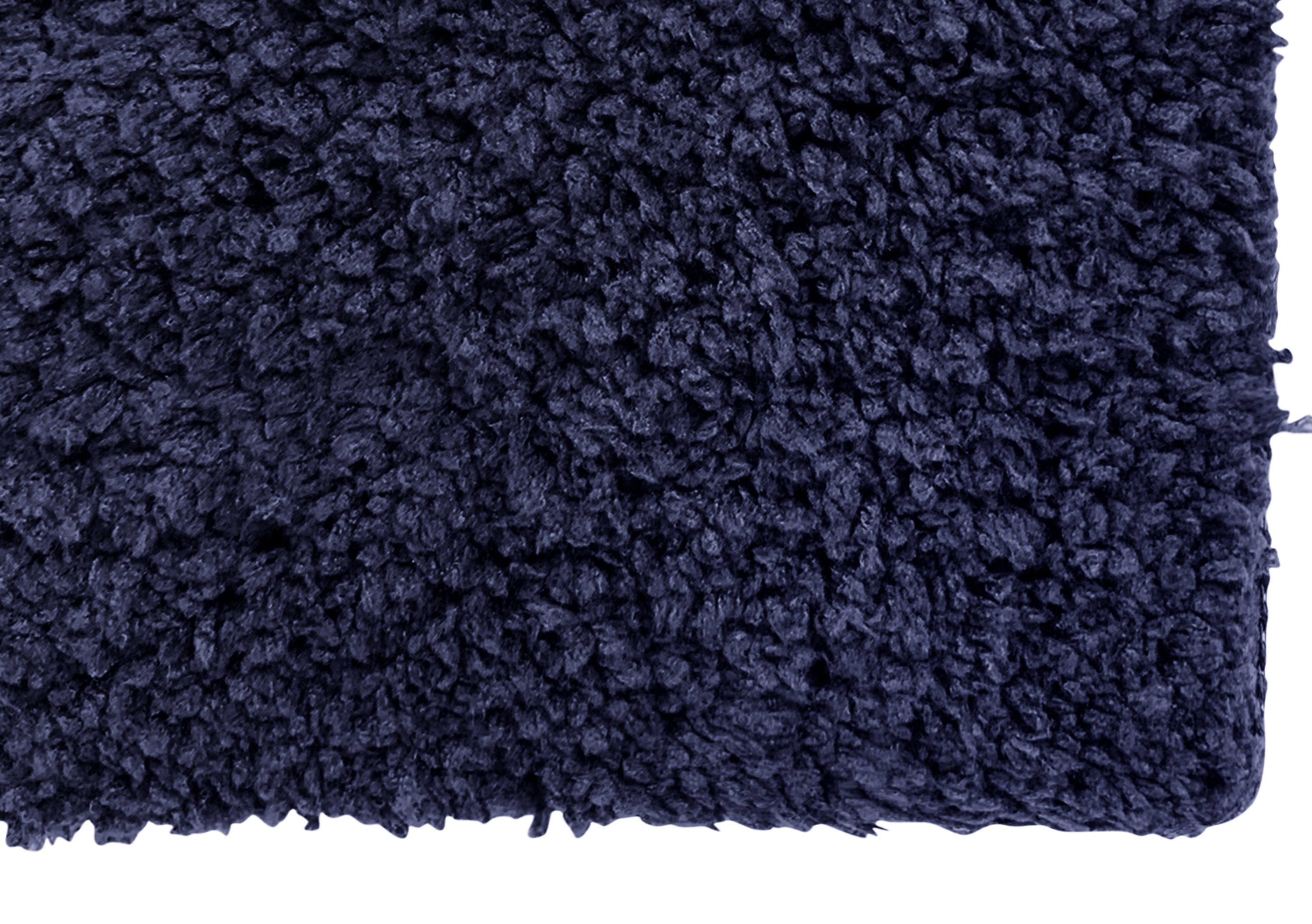 Better Trends Micro Collection Bath Mats - Soft Rug, Plush Rug, Absorbent Bath Mat, Tufted Rug, 100% Polyester Rug For Bathroom Floor, Shower & Sink - 24' X 40' Rug, Navy