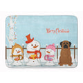 Carolines Treasures Merry Christmas Mastiff Brindle, 19 x 27, Multicolor