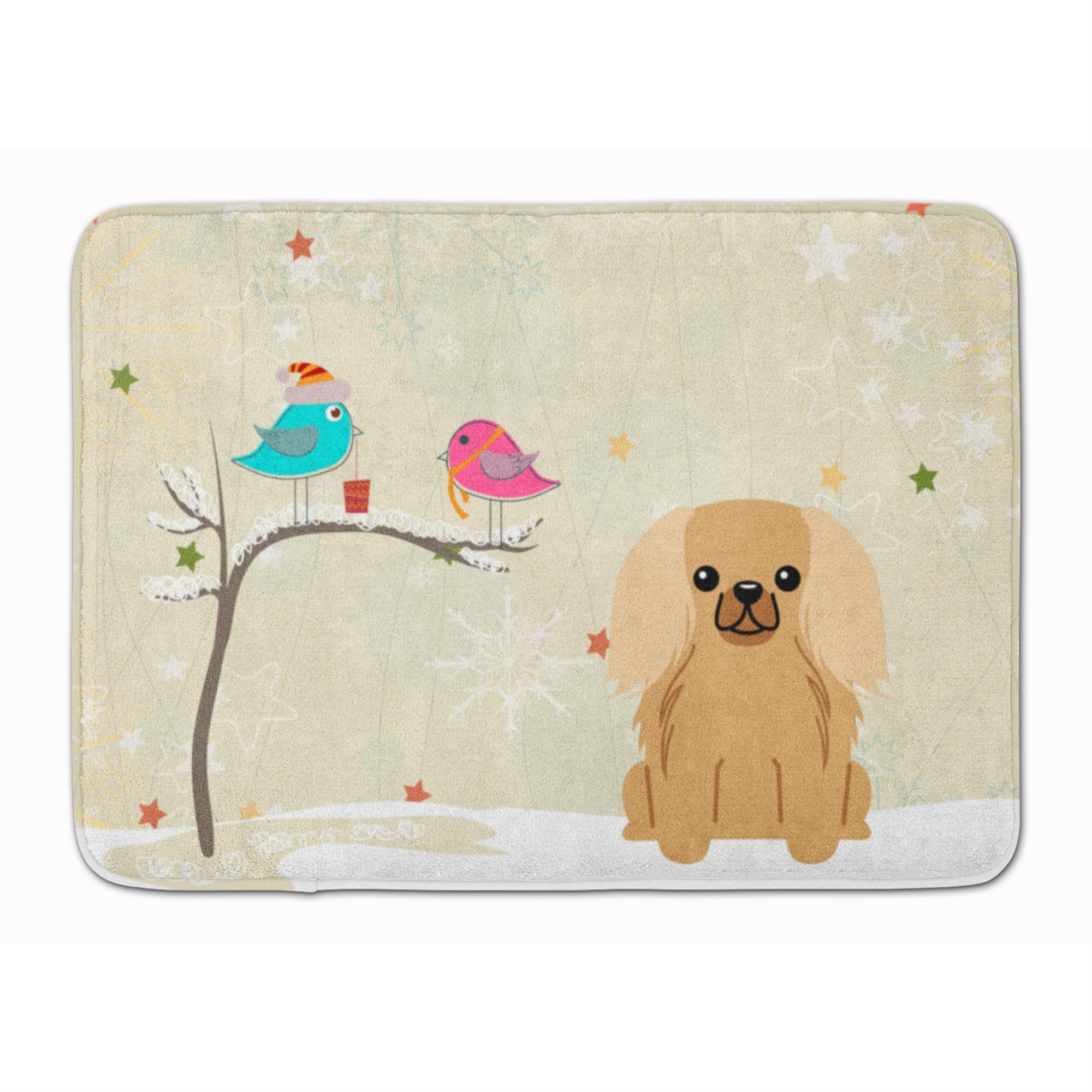 Carolines Treasures Christmas Pekingnese Fawn Sable, 19 x 27, Multicolor