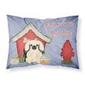 Caroline'S Treasures Dog House Collection Pekingnese Cream Fabric Standard Pillowcase Bb2860Pillowcase