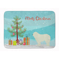 Carolines Treasures Komondor Merry Christmas Tree Floor Mat, 19 x 27, Multicolor