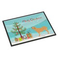 CarolineS Treasures Fila Brasileiro Merry Christmas Tree Indoor Or Outdoor Mat 24X36 Bb2997Jmat 24 Inch  Inch  X 36 Inch  Inch  Multicolor
