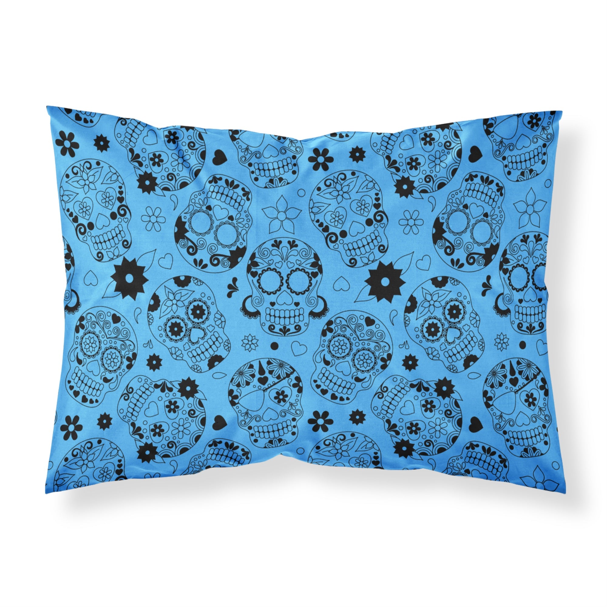 'Caroline'S Treasures Day Of The Dead Red Pillowcase, Standard, Multicolor'