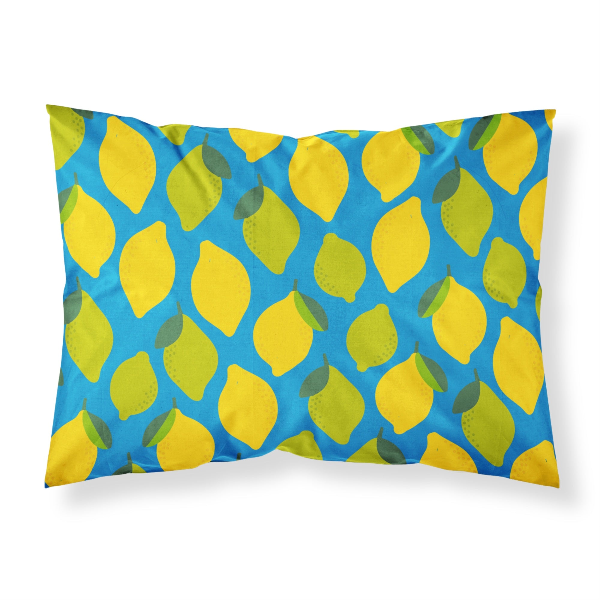 'Caroline'S Treasures Lemons And Limes Pillowcase, Standard, Multicolor'