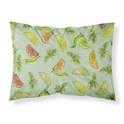'Caroline'S Treasures Lemons, Limes And Oranges Pillowcase, Standard, Multicolor'