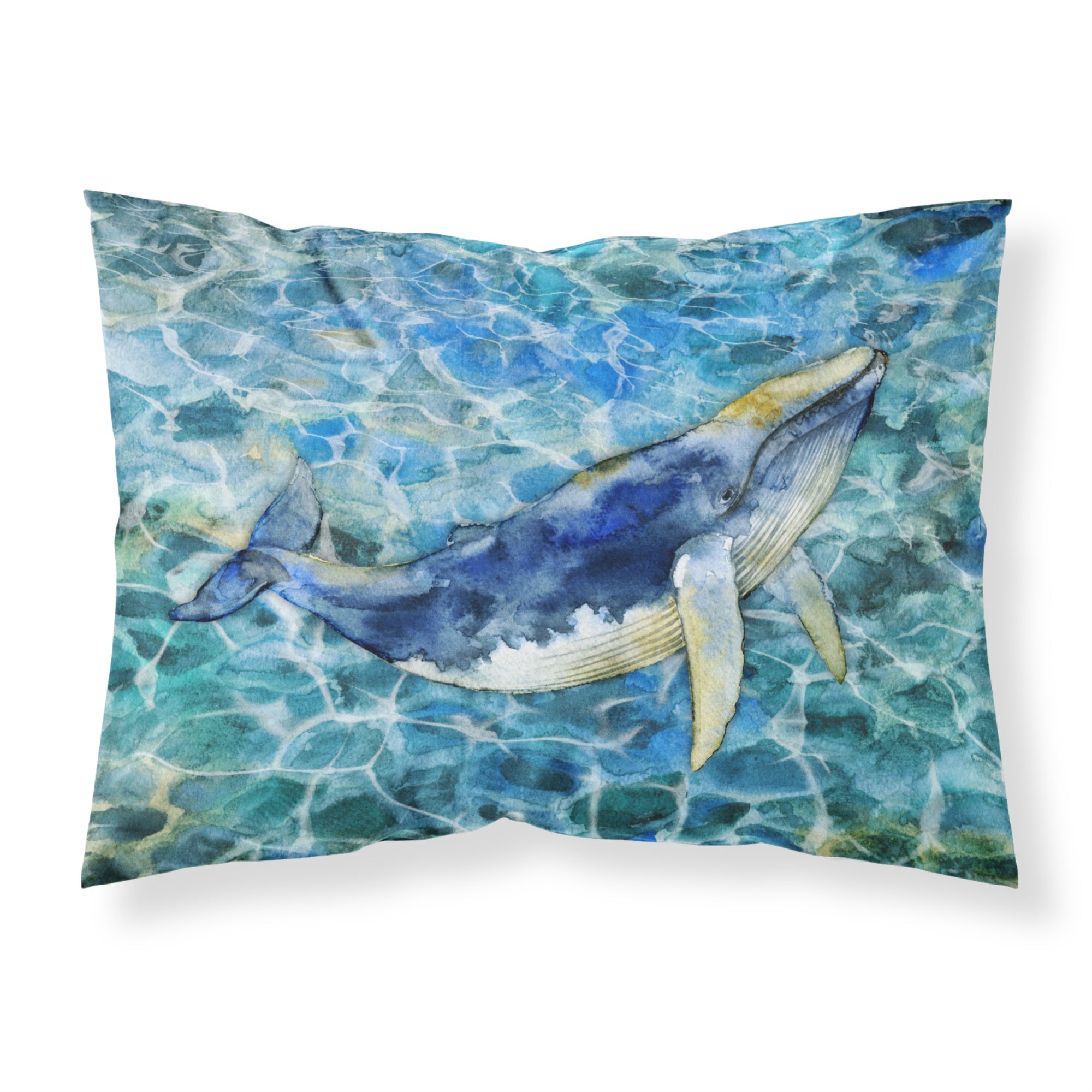 'Caroline'S Treasures Humpback Whale Pillowcase, Standard, Multicolor'