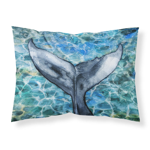 'Caroline'S Treasures Whale Tail Pillowcase, Standard, Multicolor'