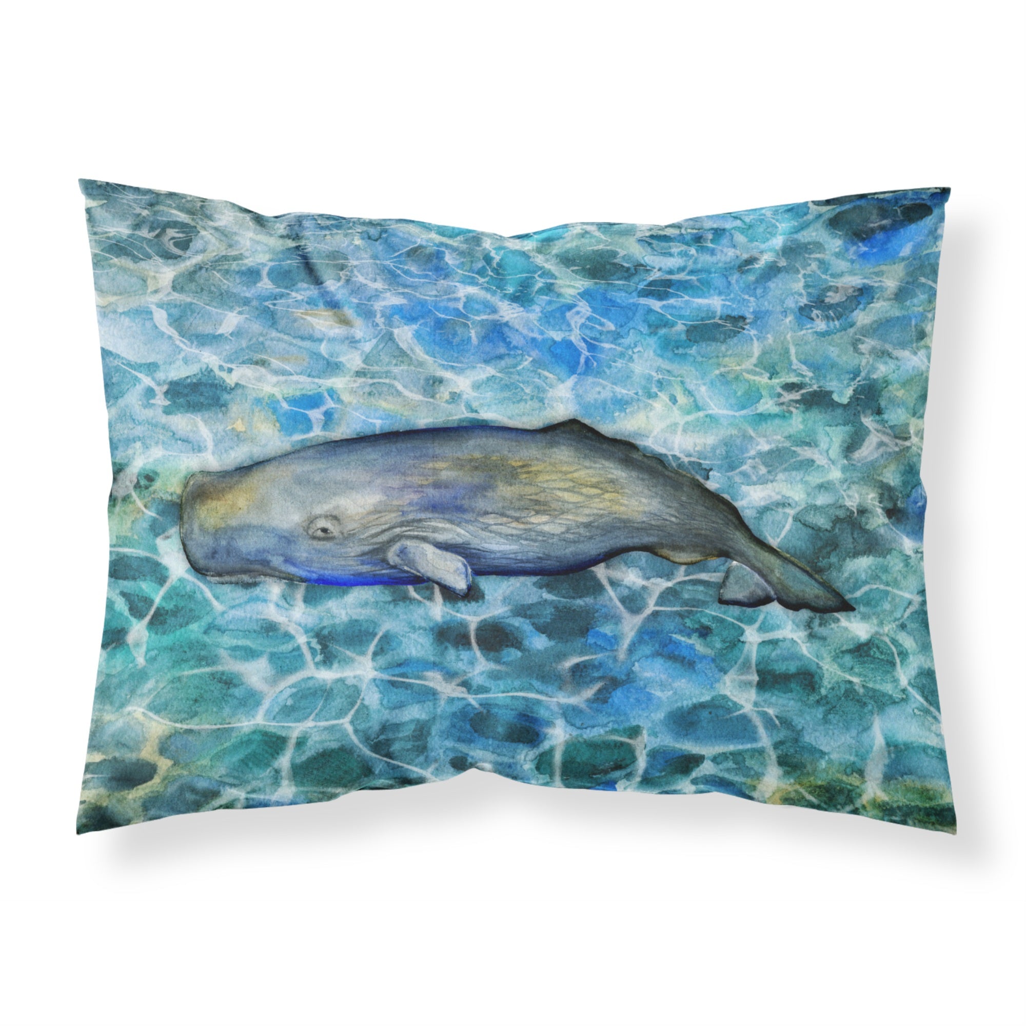 'Caroline'S Treasures Sperm Whale Cachalot Pillowcase, Standard, Multicolor'
