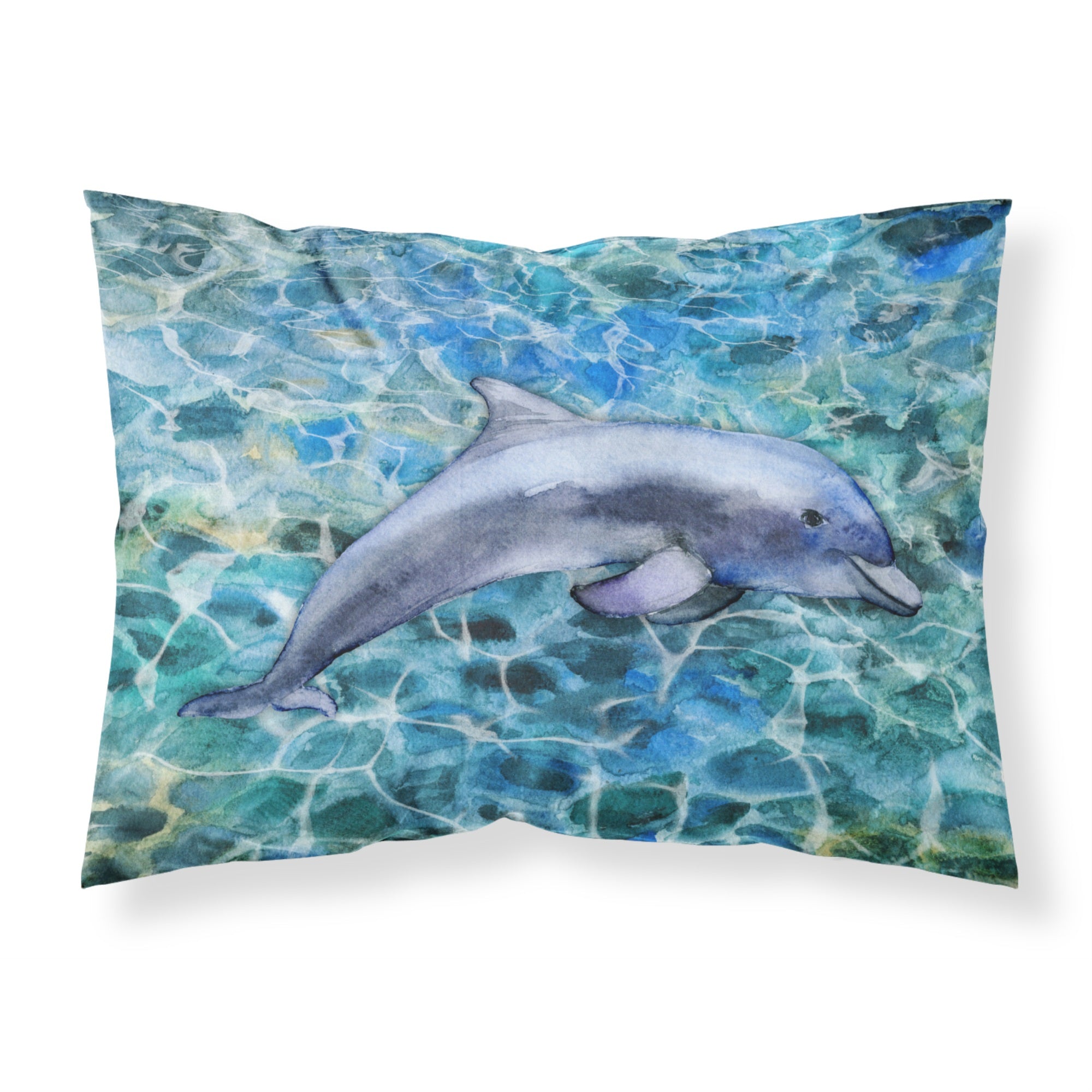 'Caroline'S Treasures Dolphin Pillowcase, Standard, Multicolor'