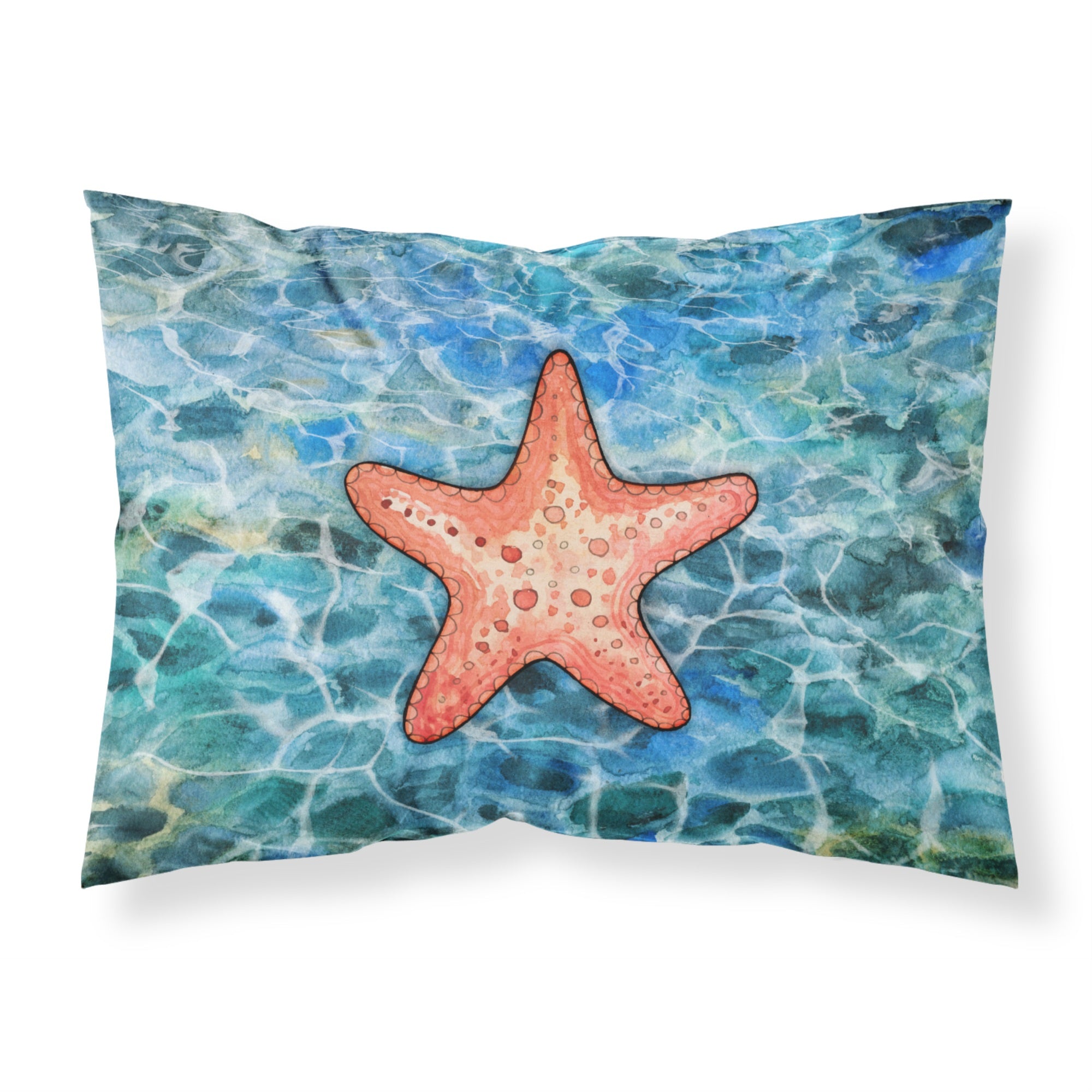 'Caroline'S Treasures Starfish Pillowcase, Standard, Multicolor'