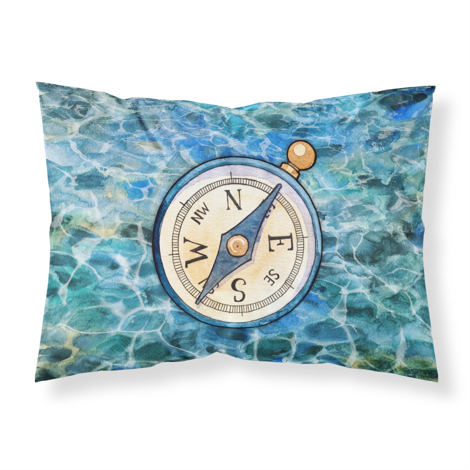 'Caroline'S Treasures Compass Pillowcase, Standard, Multicolor'