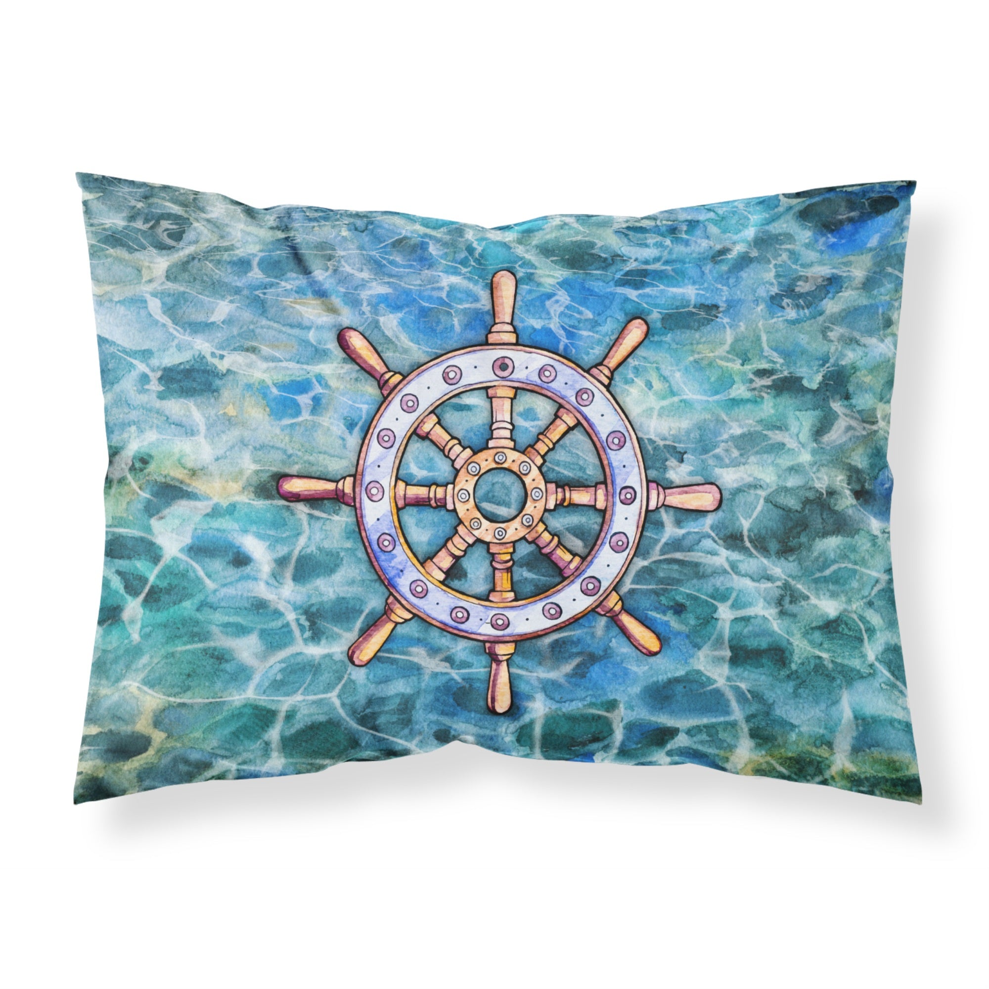 'Caroline'S Treasures Steering Wheel Helm Pillowcase, Standard, Multicolor'