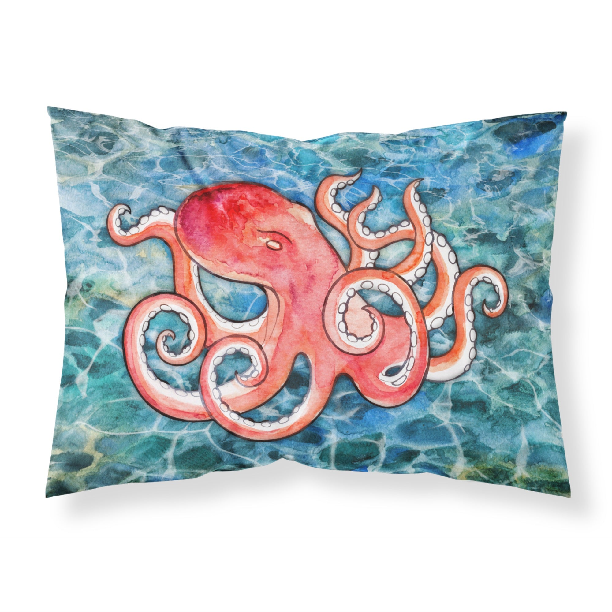 'Caroline'S Treasures Octopus Pillowcase, Standard, Multicolor'