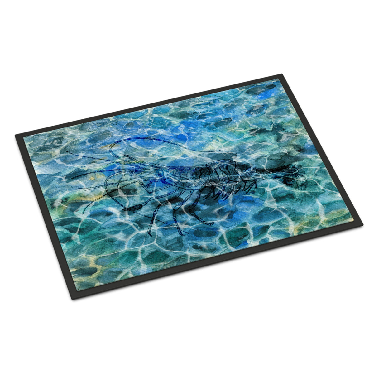CarolineS Treasures Shrimp Under Water Doormat 24 H X 36 W Inch  Inch  Multicolor