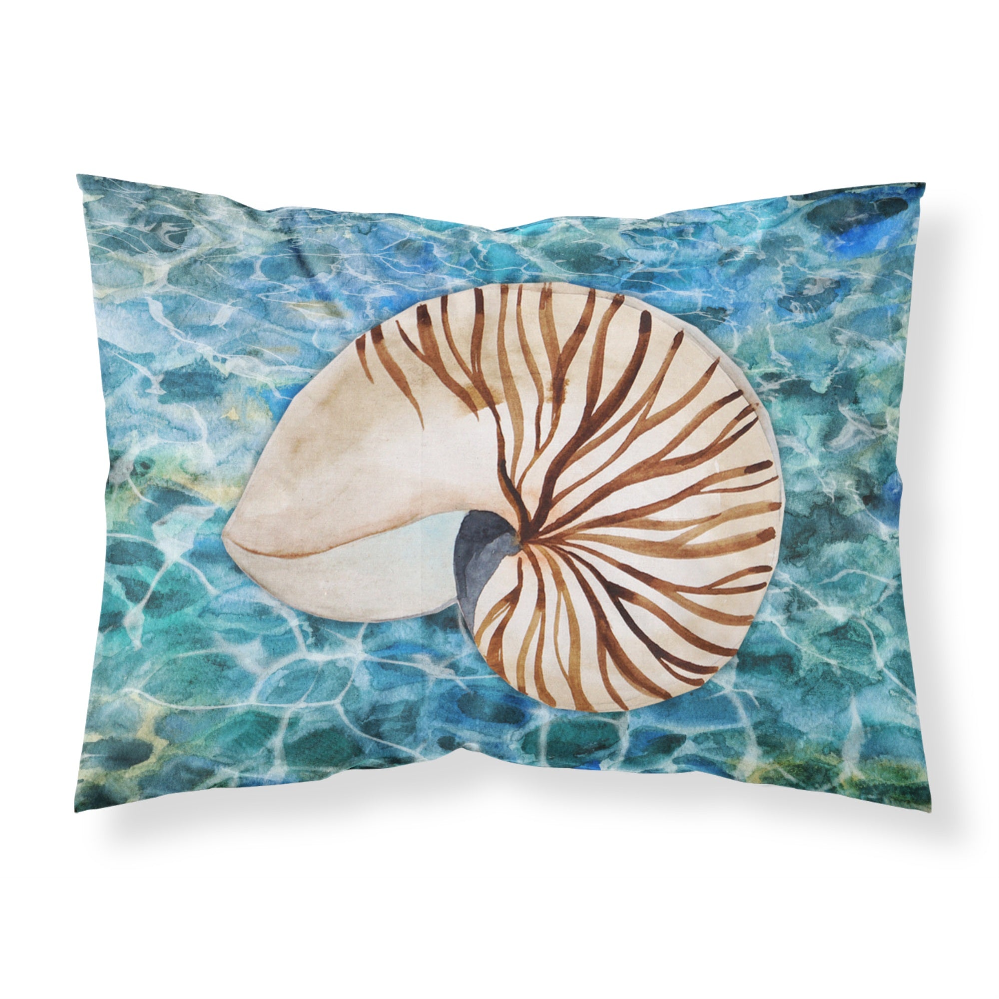 'Caroline'S Treasures Sea Shell And Water Pillowcase, Standard, Multicolor'