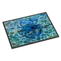 CarolineS Treasures Blue Crab Under Water Doormat, 24 H X 36 W Inch  Inch , Multicolor