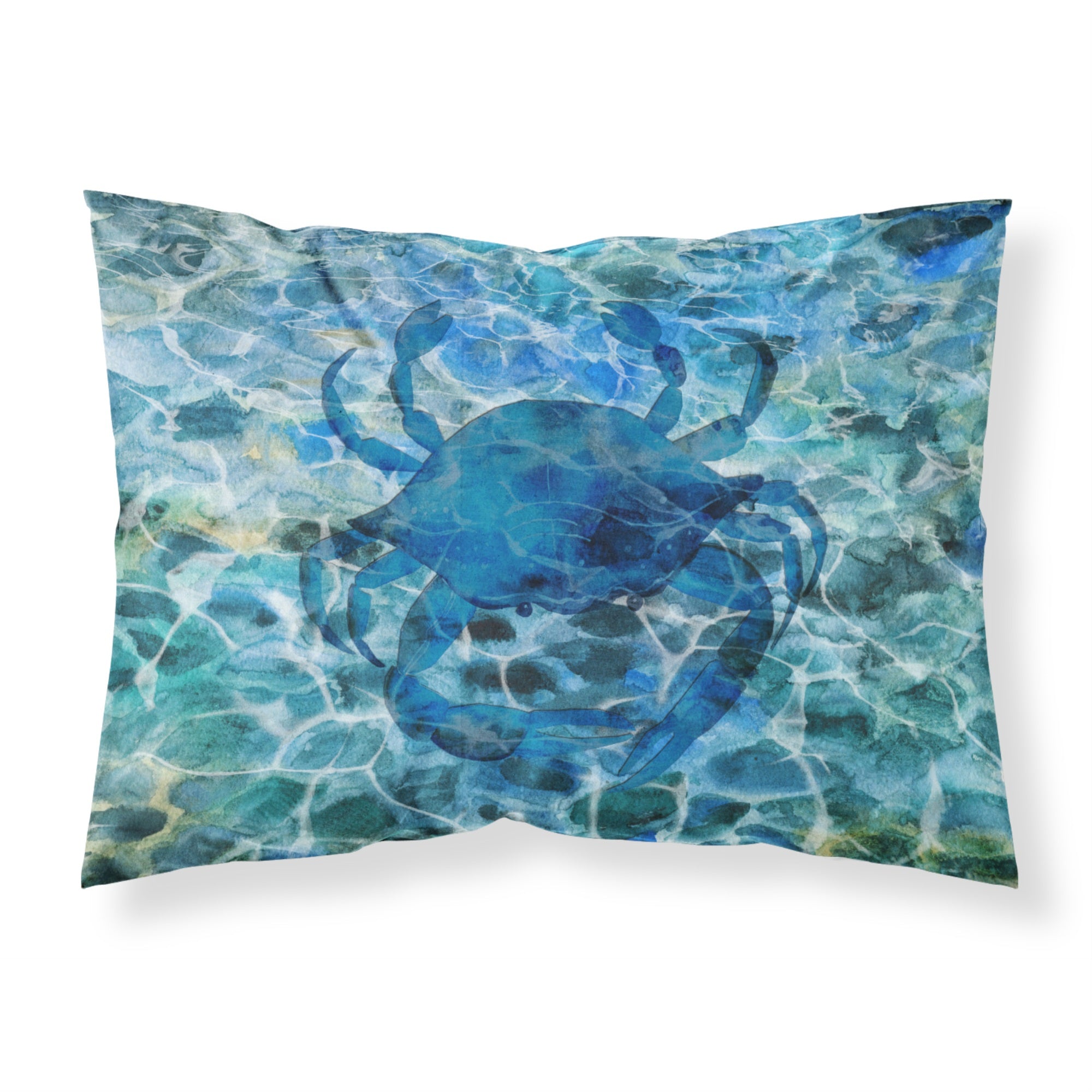 'Caroline'S Treasures Blue Crab Under Water Pillowcase, Standard, Multicolor'