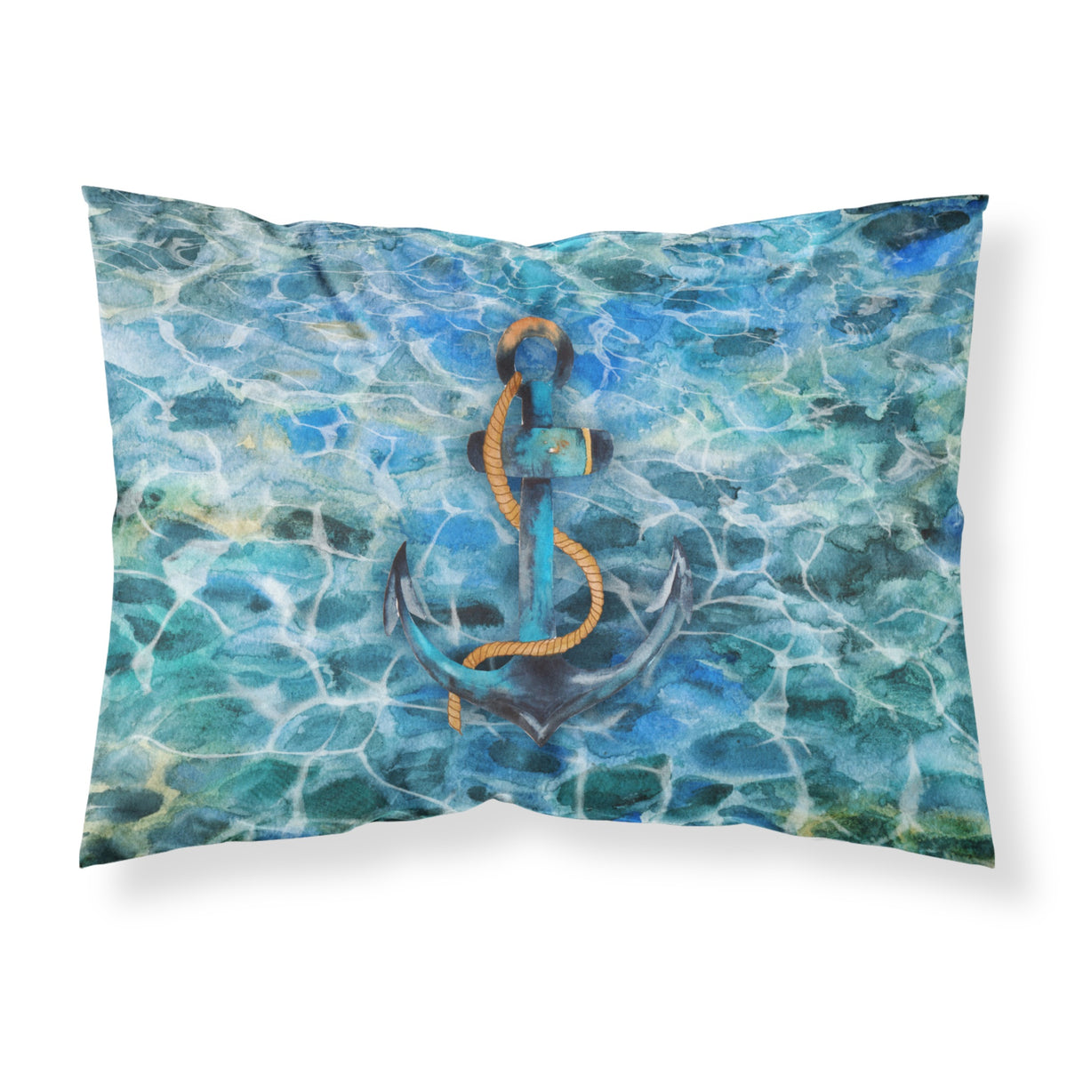 'Caroline'S Treasures Anchor And Rope Pillowcase, Standard, Multicolor'