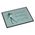 CarolineS Treasures Dancing Is Like Dreaming #2 Doormat 18 H X 27 W Inch  Inch  Multicolor