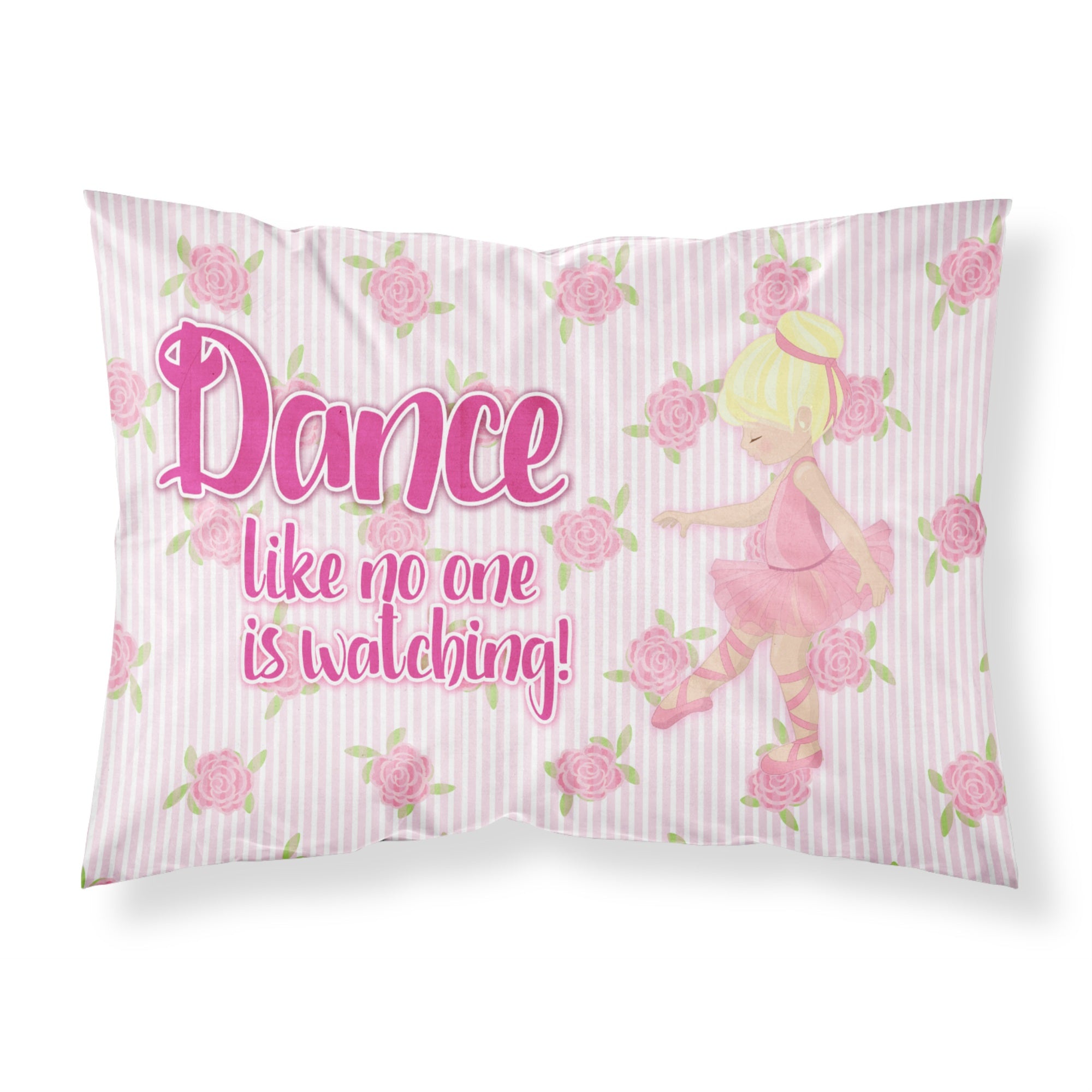 'Caroline'S Treasures Ballet Dance Blonde Pillowcase, Standard, Multicolor'