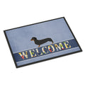 CarolineS Treasures Dachshund Welcome Doormat 24 X 36 Multicolor
