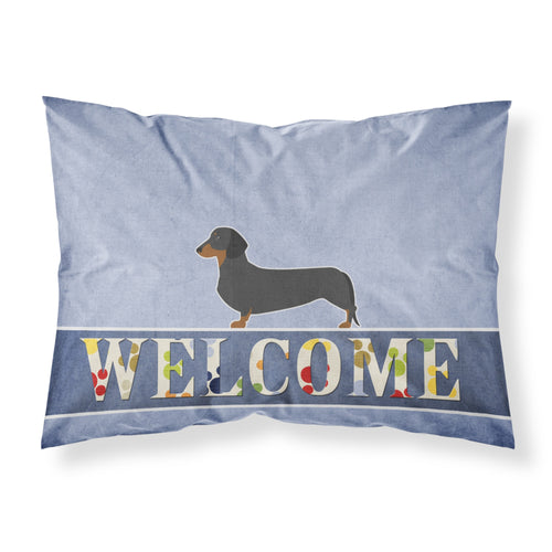'Caroline'S Treasures Welcome Dachshund Pillowcase, Standard'
