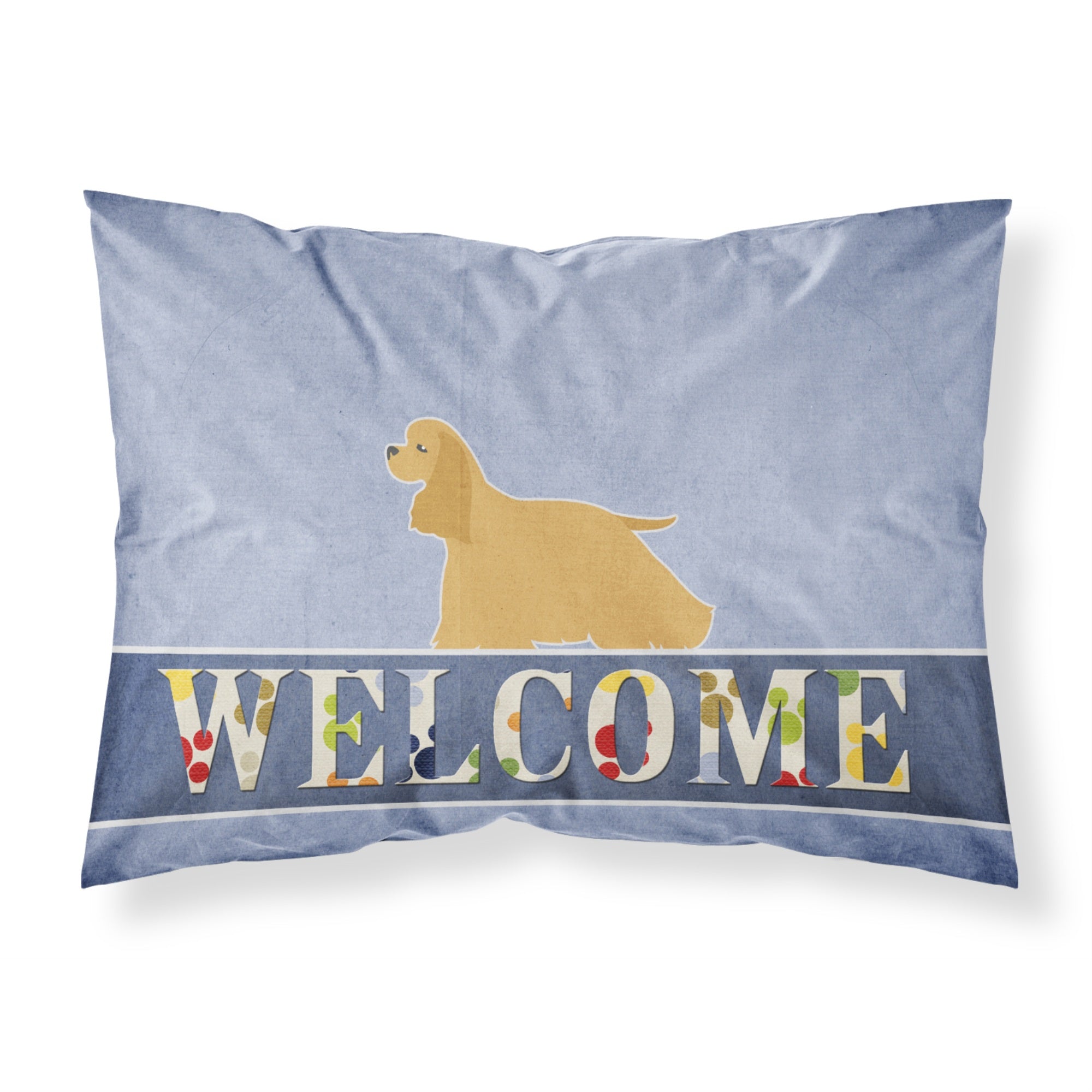 'Caroline'S Treasures Cocker Spaniel Welcome Pillowcase, Standard,'