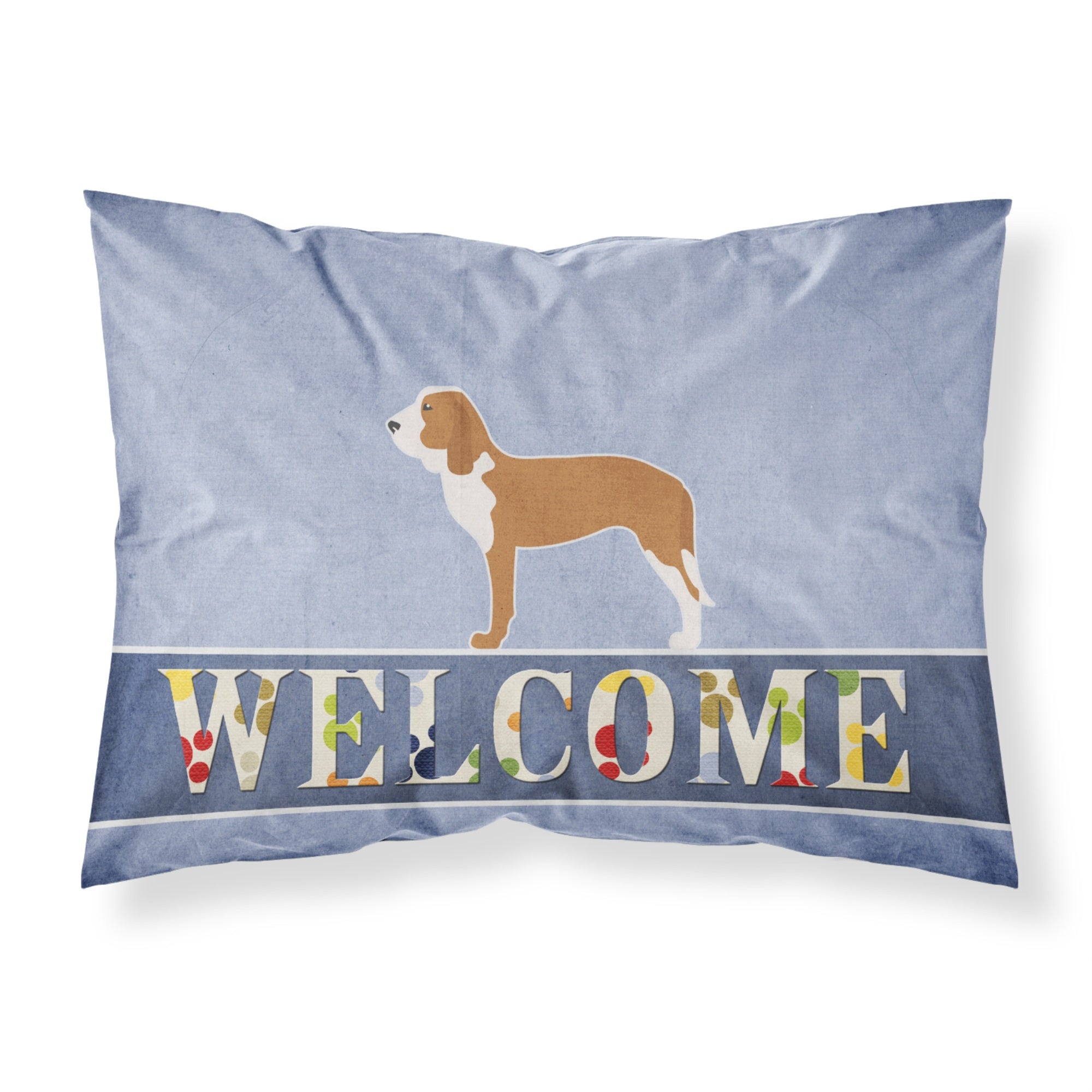'Caroline'S Treasures Spanish Hound Welcome Pillowcase, Standard,'