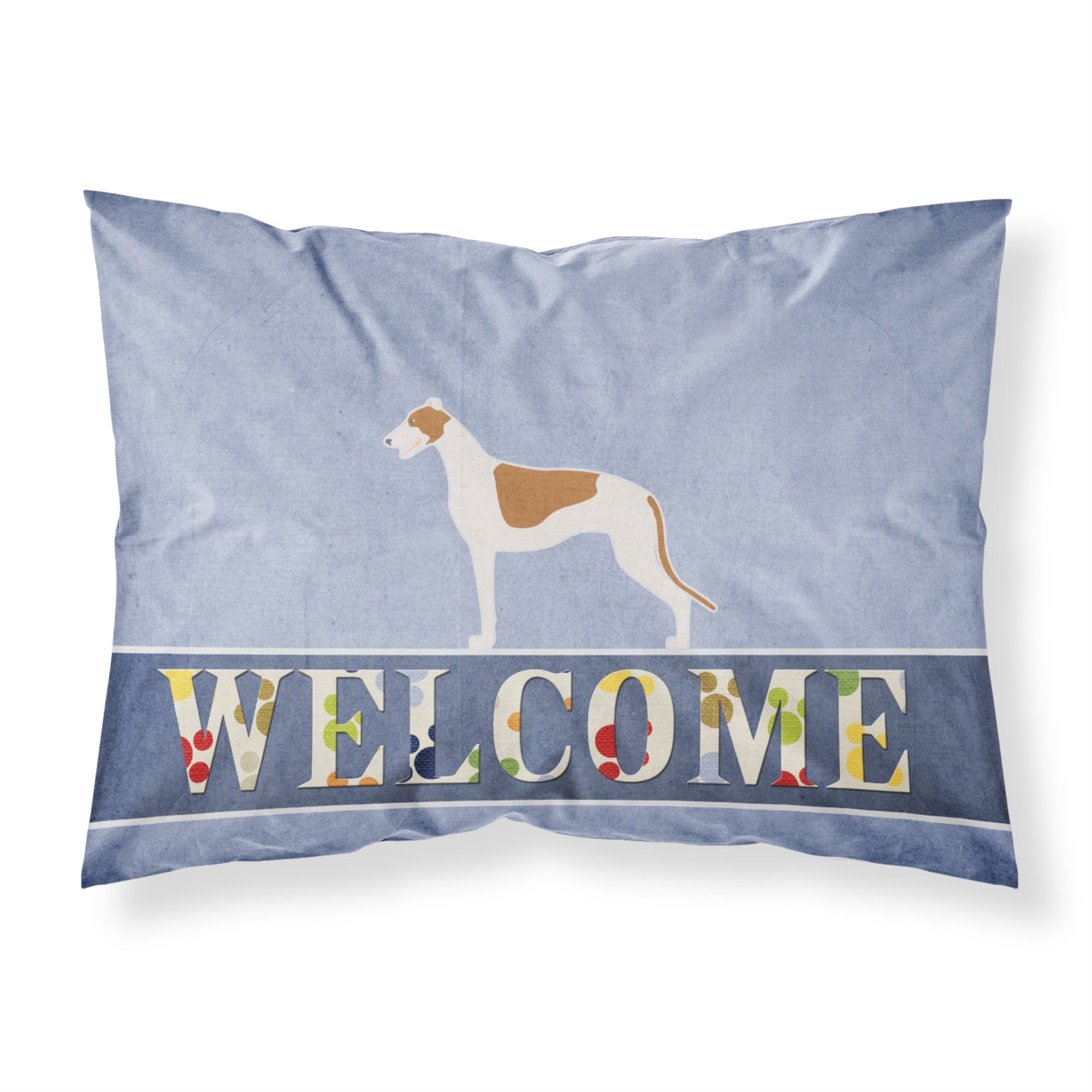 'Caroline'S Treasures Greyhound Welcome Pillowcase, Standard,'