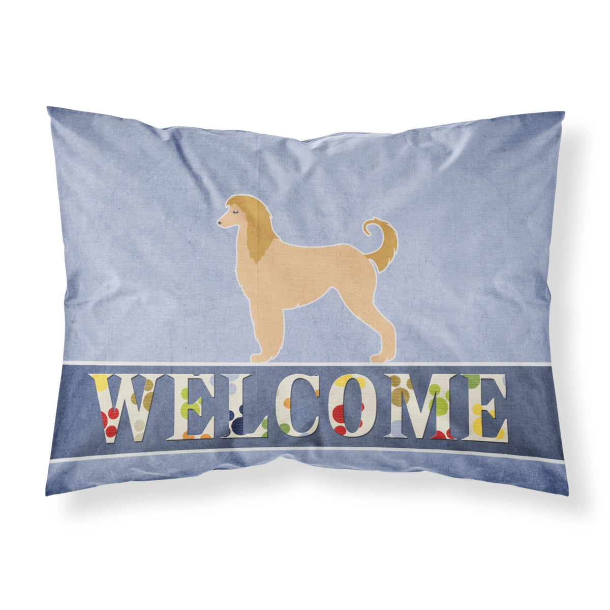 'Caroline'S Treasures Afghan Hound Welcome Pillowcase, Standard,'