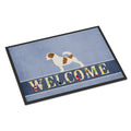 CarolineS Treasures Jack Russell Terrier Welcome Doormat 18 X 27 Multicolor