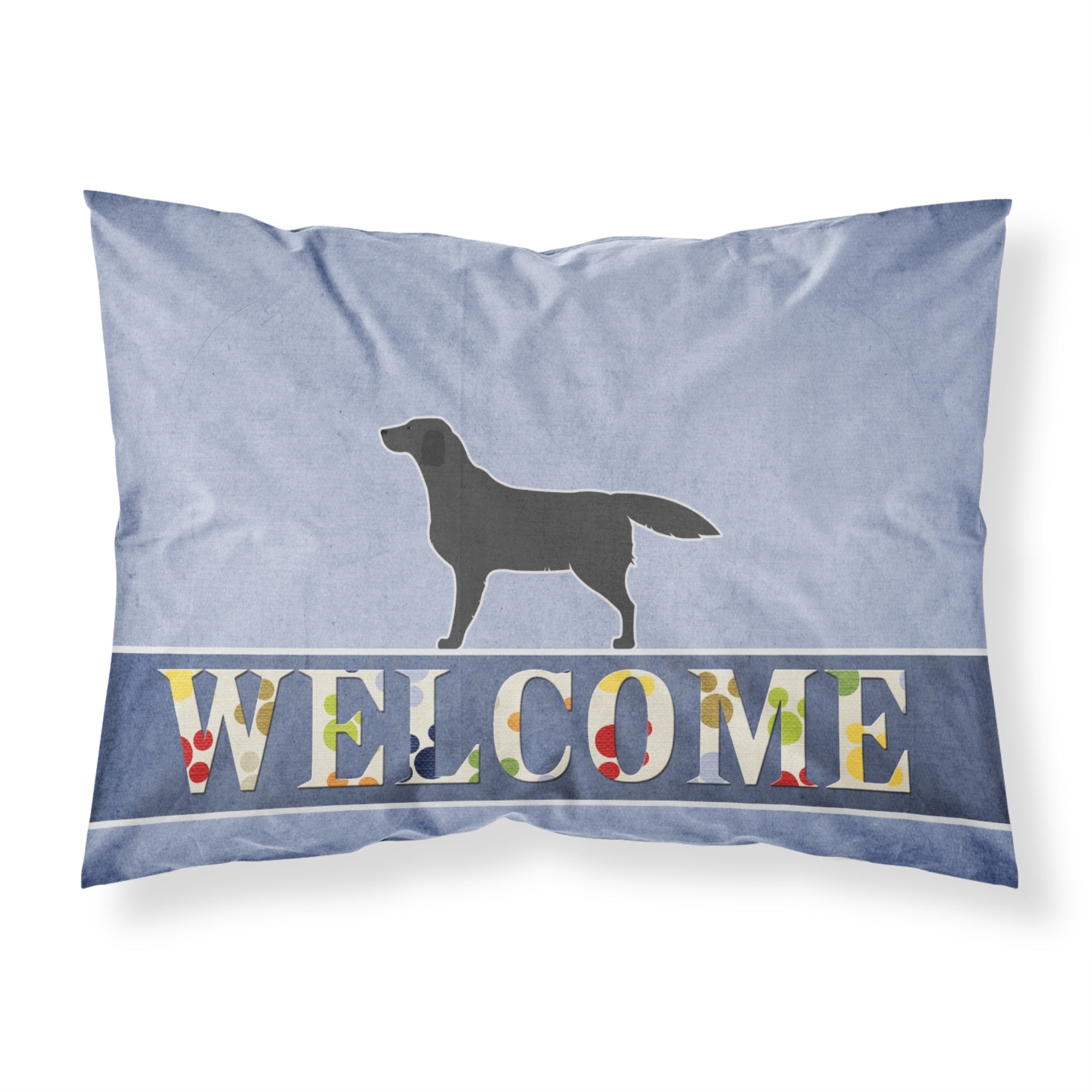 'Caroline'S Treasures Welcome Black Labrador Retriever Pillowcase, Standard'