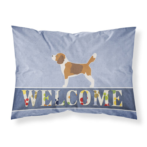 'Caroline'S Treasures Welcome Beagle Pillowcase, Standard'