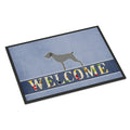 CarolineS Treasures German Wirehaired Pointer Welcome Doormat 24 X 36 Multicolor